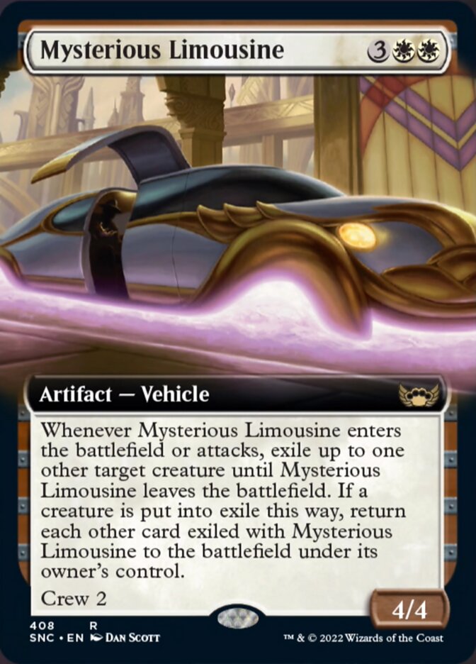 Mysterious Limousine (Extended Art) [Streets of New Capenna] | Tabernacle Games