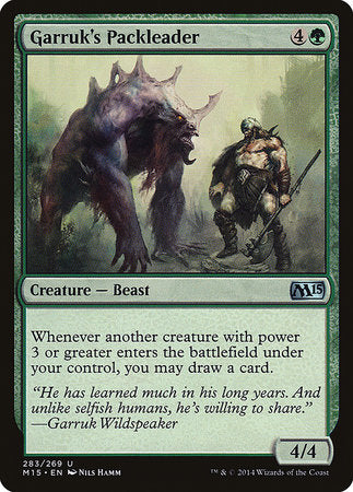 Garruk's Packleader [Magic 2015] | Tabernacle Games