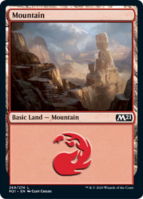 Mountain [Core Set 2021] | Tabernacle Games