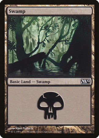 Swamp (241) [Magic 2012] | Tabernacle Games