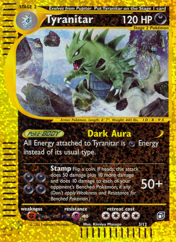 Tyranitar (3/12) [Box Topper] | Tabernacle Games