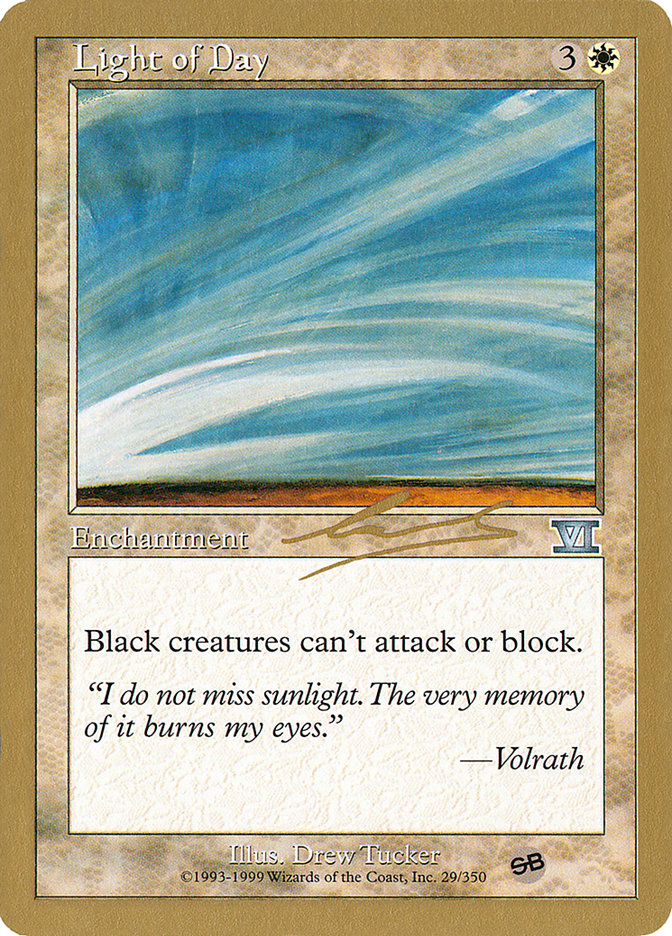 Light of Day (Nicolas Labarre) (SB) [World Championship Decks 2000] | Tabernacle Games