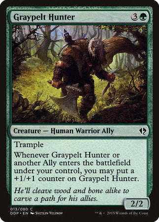 Graypelt Hunter [Duel Decks: Zendikar vs. Eldrazi] | Tabernacle Games