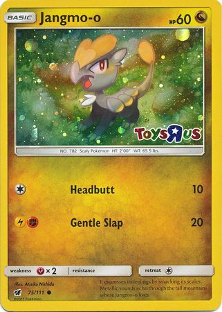 Jangmo o (75/111) (Toys R Us Promo) [Sun & Moon: Crimson Invasion] | Tabernacle Games