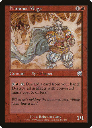 Hammer Mage [Mercadian Masques] | Tabernacle Games