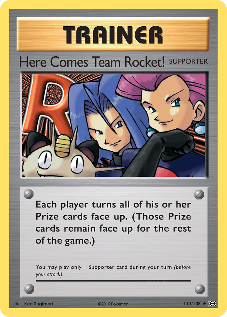 Here Comes Team Rocket! (113/108) [XY: Evolutions] | Tabernacle Games