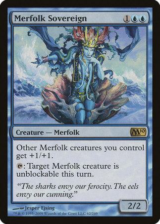 Merfolk Sovereign [Magic 2010] | Tabernacle Games