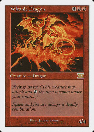 Volcanic Dragon [Classic Sixth Edition] | Tabernacle Games