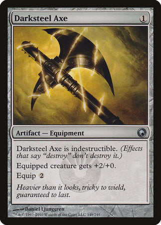 Darksteel Axe [Scars of Mirrodin] | Tabernacle Games