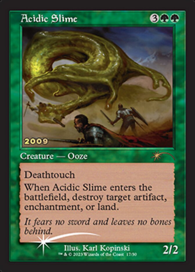 Acidic Slime [30th Anniversary Promos] | Tabernacle Games