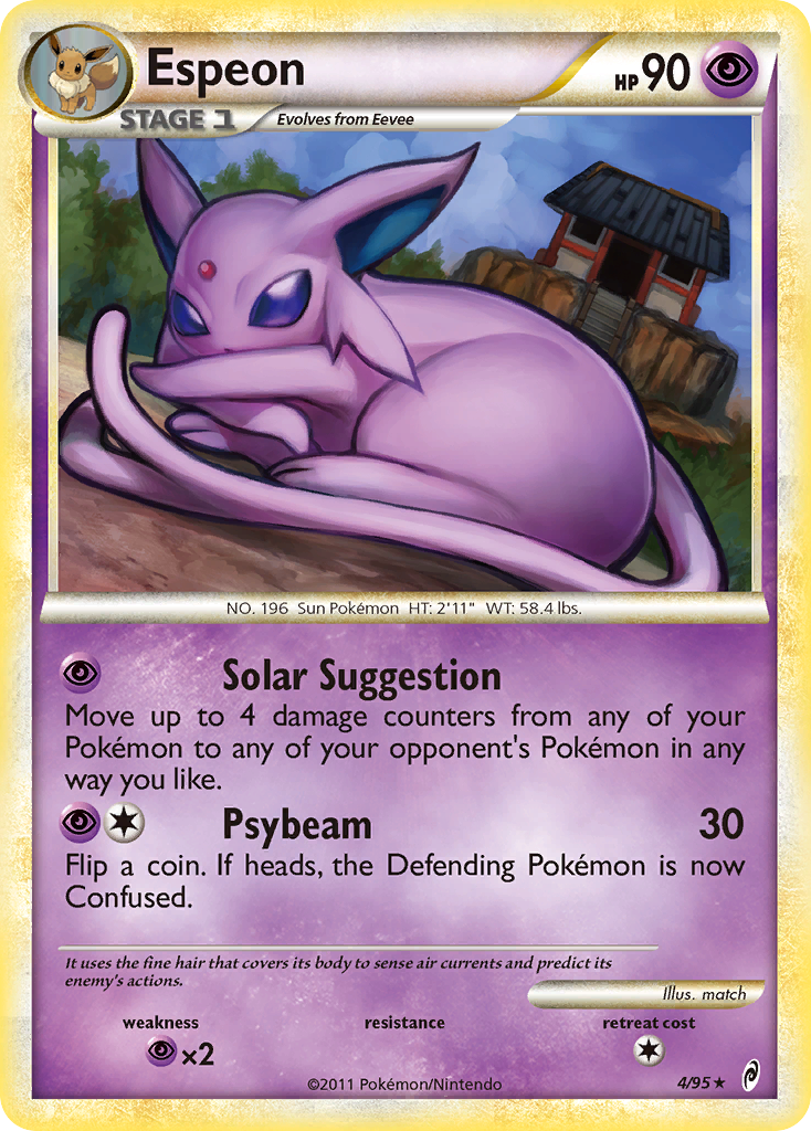 Espeon (4/95) [HeartGold & SoulSilver: Call of Legends] | Tabernacle Games