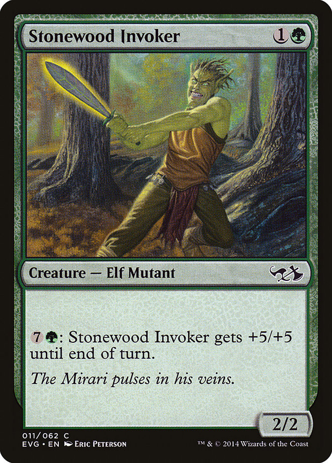Stonewood Invoker (Elves vs. Goblins) [Duel Decks Anthology] | Tabernacle Games