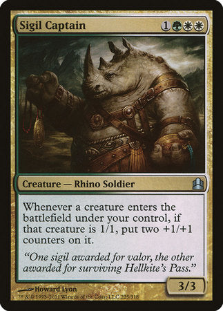 Sigil Captain [Commander 2011] | Tabernacle Games