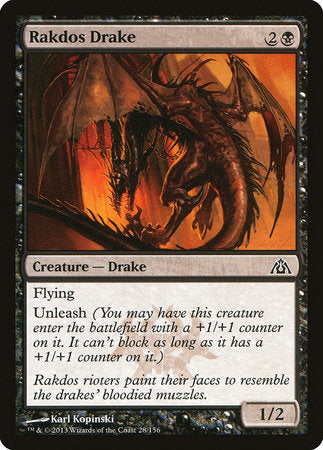 Rakdos Drake [Dragon's Maze] | Tabernacle Games