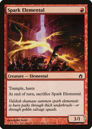 Spark Elemental [Fifth Dawn] | Tabernacle Games