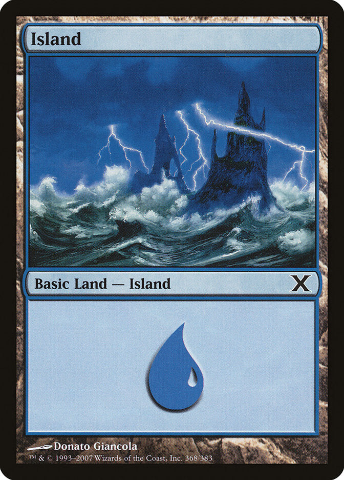 Island (368) [Tenth Edition] | Tabernacle Games