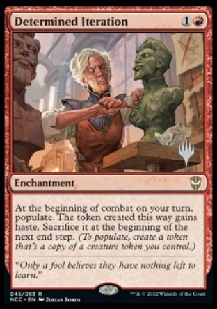 Determined Iteration (Promo Pack) [Streets of New Capenna Commander Promos] | Tabernacle Games