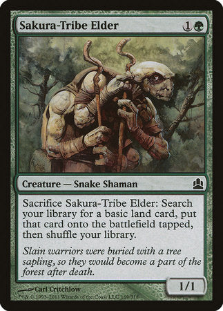 Sakura-Tribe Elder [Commander 2011] | Tabernacle Games