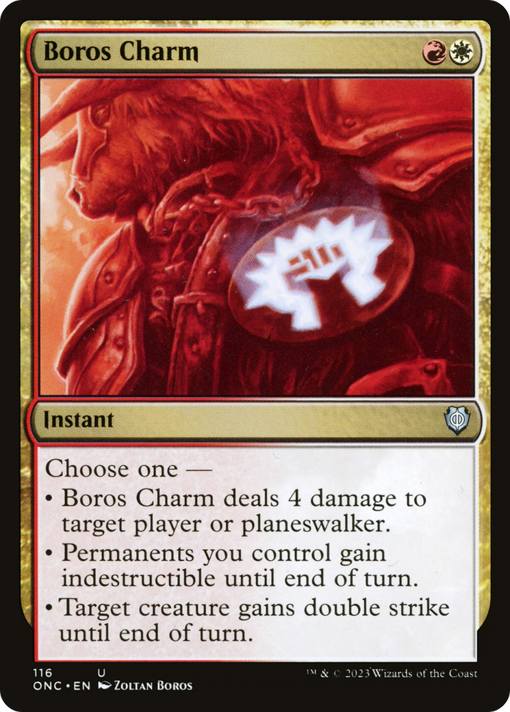Boros Charm [Phyrexia: All Will Be One Commander] | Tabernacle Games
