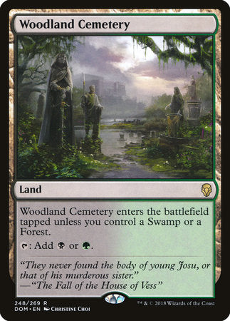 Woodland Cemetery [Dominaria] | Tabernacle Games