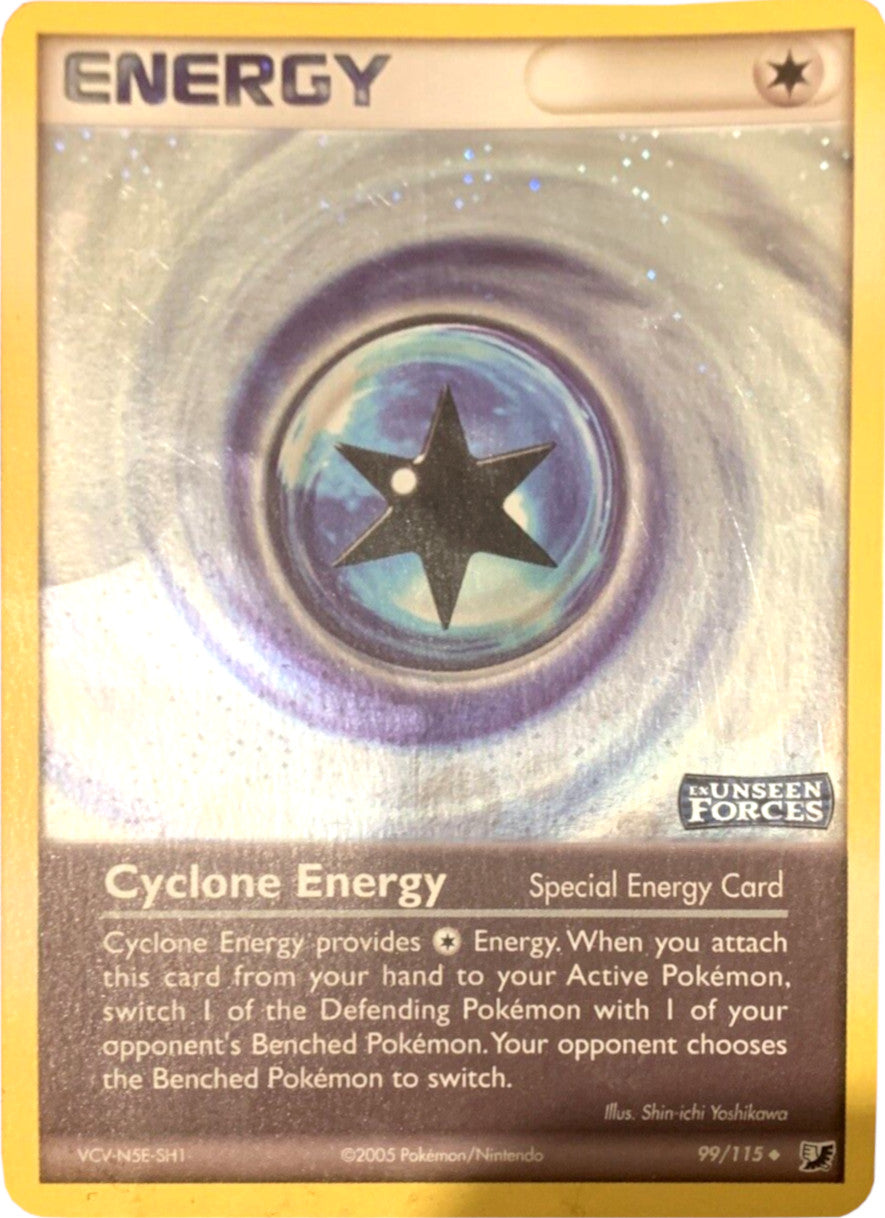 Cyclone Energy (99/115) (Stamped) [EX: Unseen Forces] | Tabernacle Games