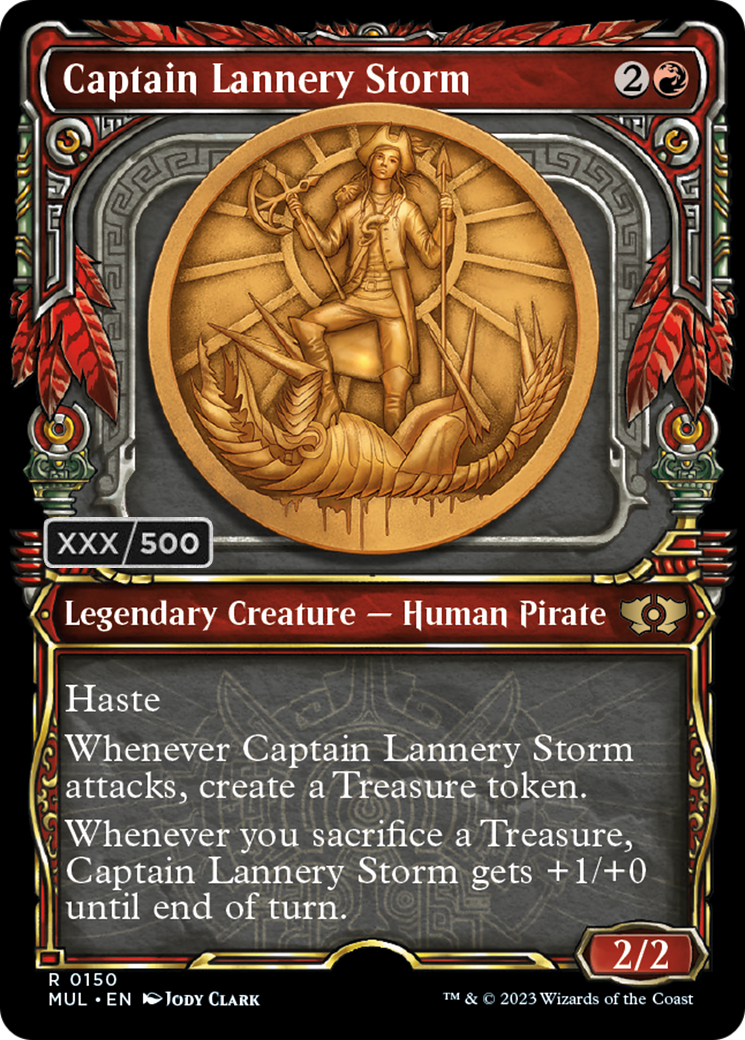 Captain Lannery Storm (Serialized) [Multiverse Legends] | Tabernacle Games