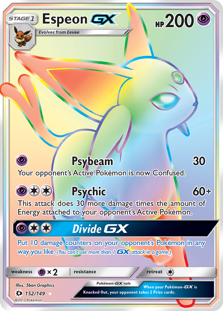 Espeon GX (152/149) [Sun & Moon: Base Set] | Tabernacle Games