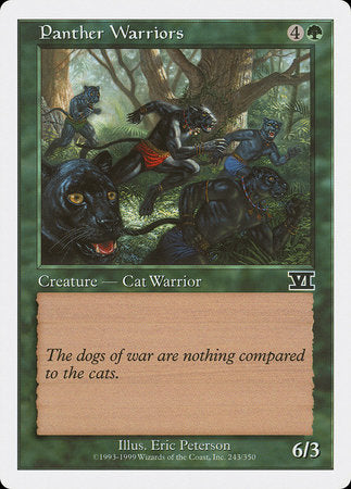 Panther Warriors [Classic Sixth Edition] | Tabernacle Games