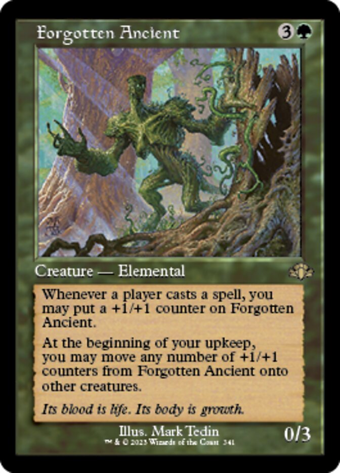 Forgotten Ancient (Retro) [Dominaria Remastered] | Tabernacle Games