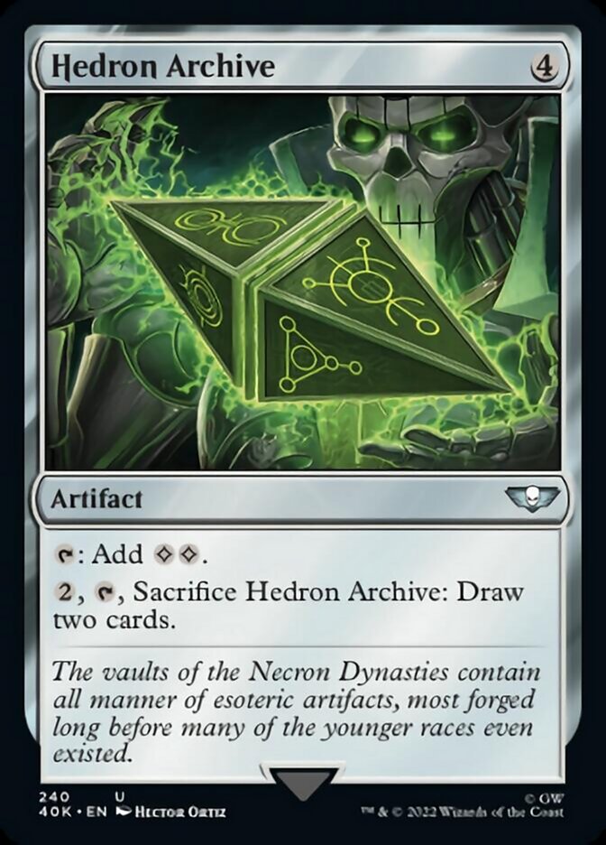 Hedron Archive (Surge Foil) [Universes Beyond: Warhammer 40,000] | Tabernacle Games