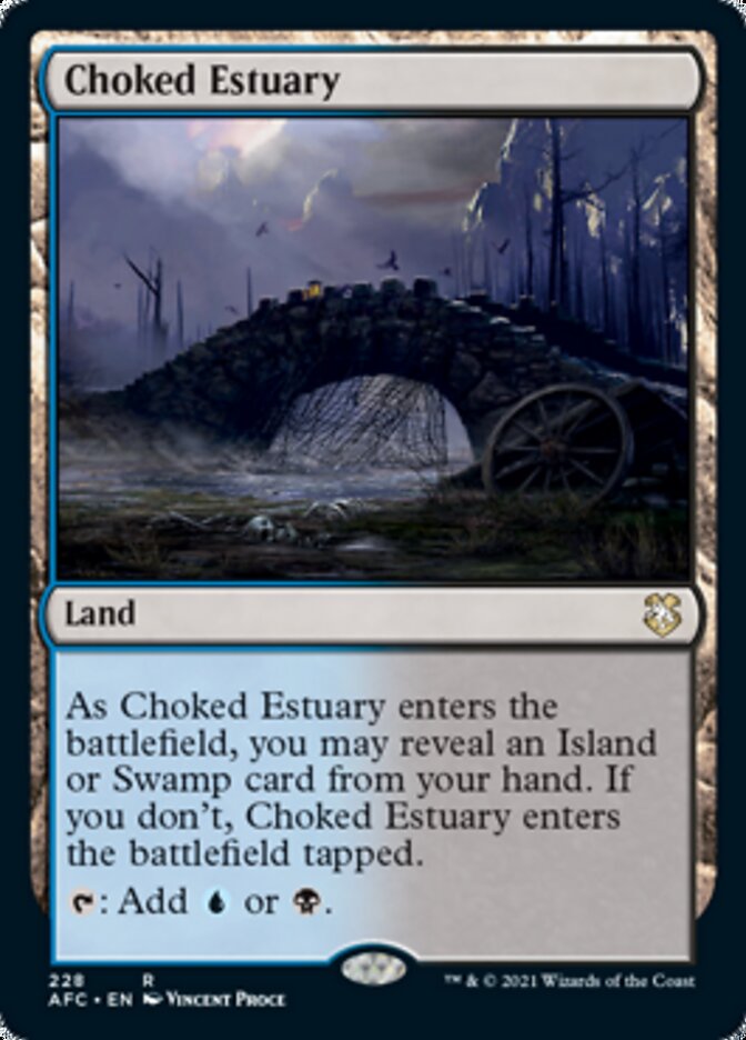 Choked Estuary [Dungeons & Dragons: Adventures in the Forgotten Realms Commander] | Tabernacle Games