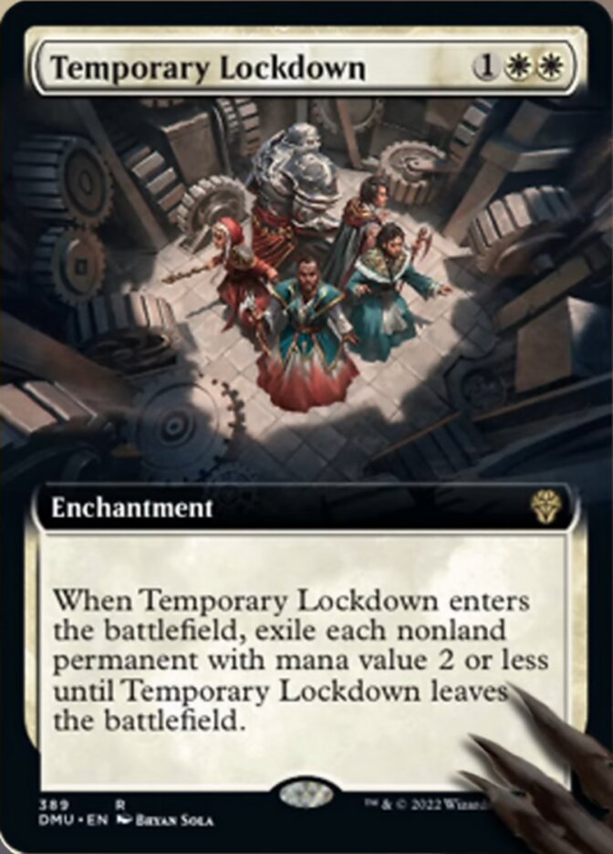 Temporary Lockdown (Extended Art) [Dominaria United] | Tabernacle Games