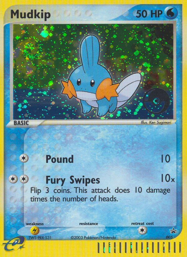 Mudkip (005) [Nintendo: Black Star Promos] | Tabernacle Games