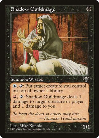 Shadow Guildmage [Mirage] | Tabernacle Games