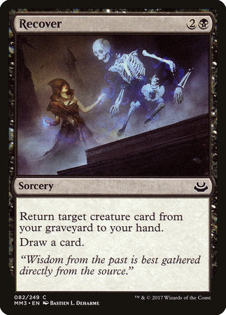 Recover [Modern Masters 2017] | Tabernacle Games