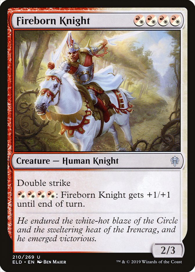 Fireborn Knight [Throne of Eldraine] | Tabernacle Games