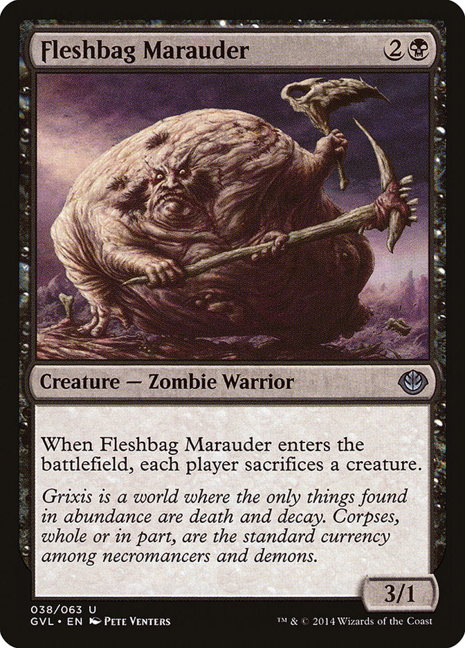 Fleshbag Marauder (Garruk vs. Liliana) [Duel Decks Anthology] | Tabernacle Games