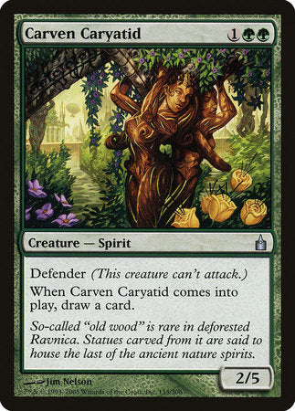 Carven Caryatid [Ravnica: City of Guilds] | Tabernacle Games