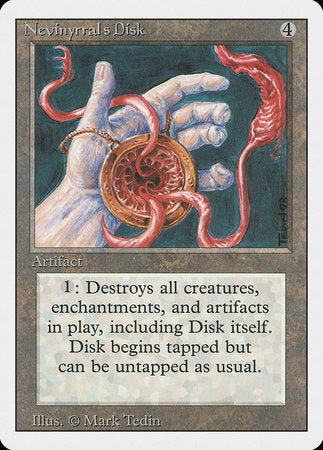 Nevinyrral's Disk [Revised Edition] | Tabernacle Games