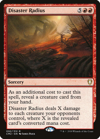 Disaster Radius [Commander Anthology Volume II] | Tabernacle Games