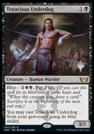 Tenacious Underdog (Promo Pack) [Streets of New Capenna Promos] | Tabernacle Games