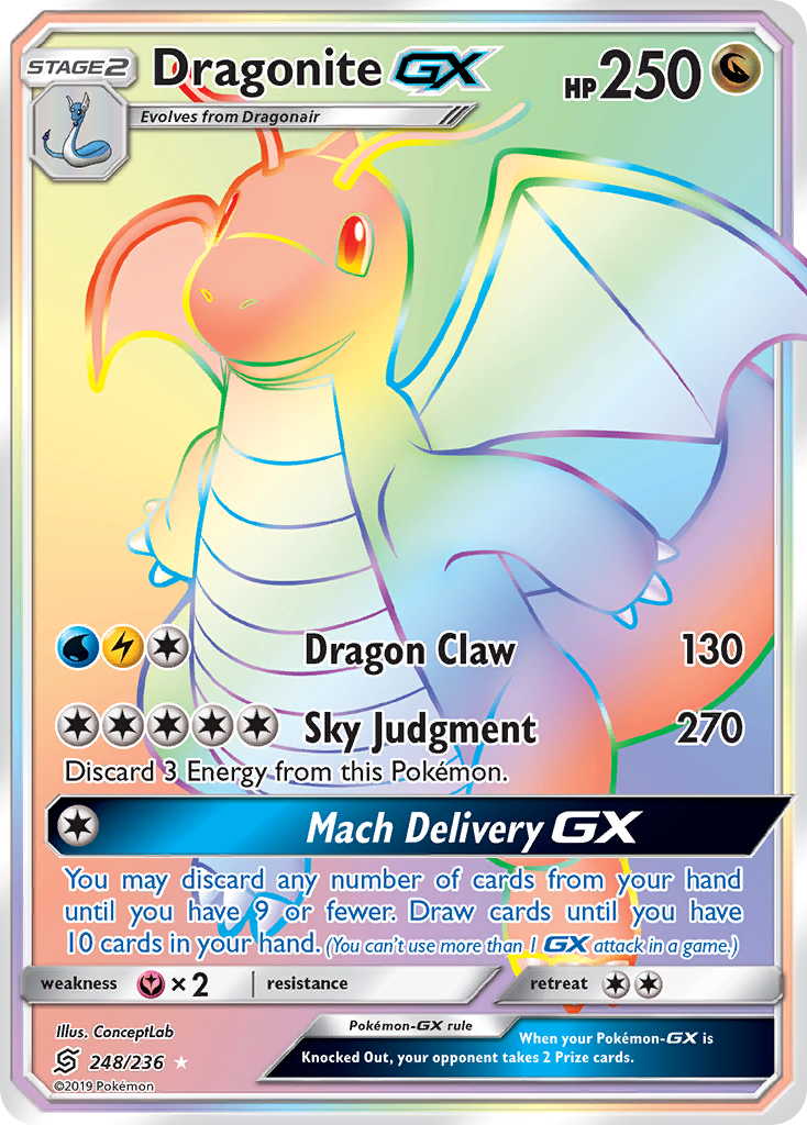 Dragonite GX (248/236) [Sun & Moon: Unified Minds] | Tabernacle Games