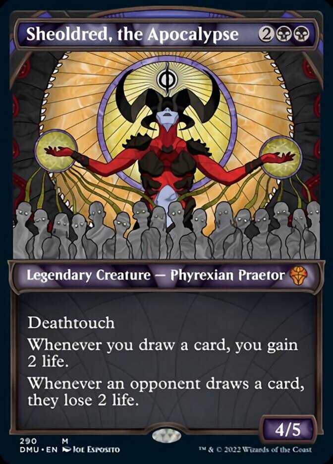 Sheoldred, the Apocalypse (Showcase) [Dominaria United] | Tabernacle Games