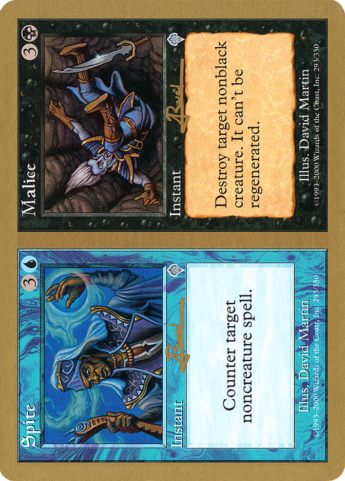 Spite // Malice (Antoine Ruel) [World Championship Decks 2001] | Tabernacle Games