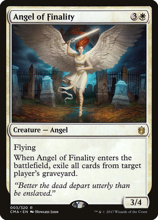 Angel of Finality [Commander Anthology] | Tabernacle Games