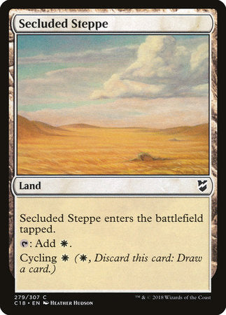 Secluded Steppe [Commander 2018] | Tabernacle Games