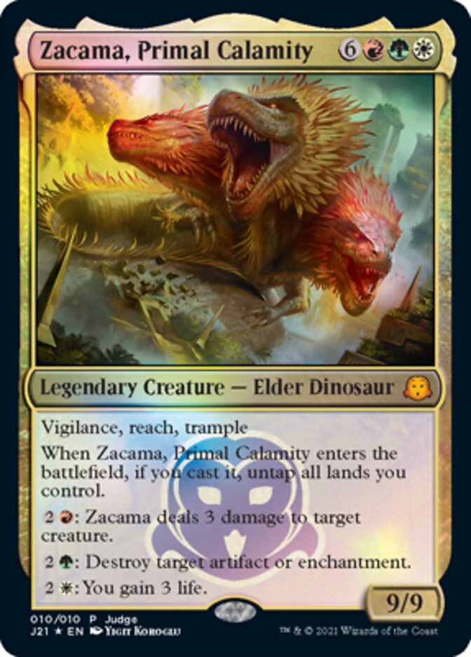 Zacama, Primal Calamity [Judge Gift Cards 2021] | Tabernacle Games