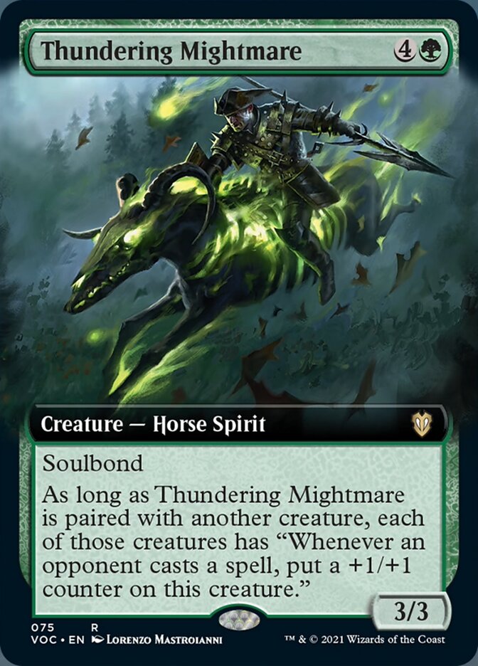 Thundering Mightmare (Extended) [Innistrad: Crimson Vow Commander] | Tabernacle Games