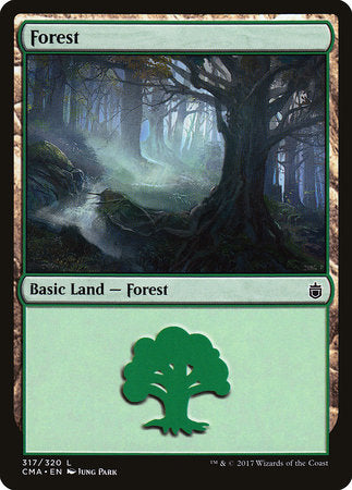 Forest (317) [Commander Anthology] | Tabernacle Games