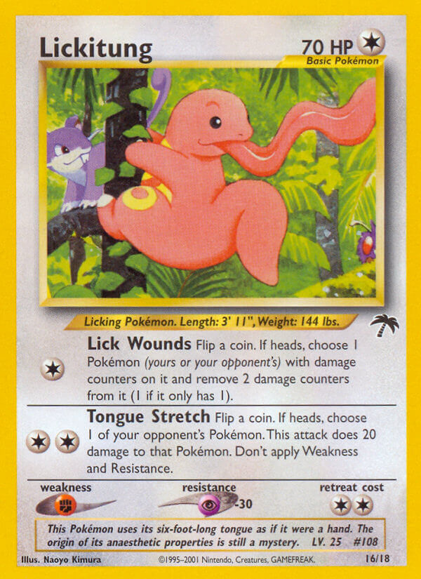 Lickitung (16/18) [Southern Islands] | Tabernacle Games